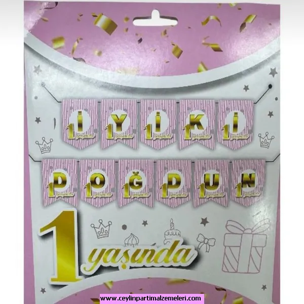 1 Yaş Temalı Banner